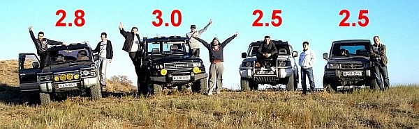 Тест драйв в Капчагае