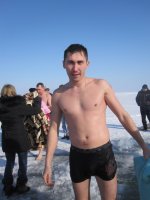 Крещенские купания на берегу Капчагайского водохранилища (19.01.2012) Сасанов Андрей Усюкина Ирина Зарецкая Ольга