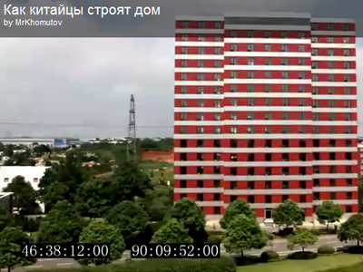 строительство дома в китае